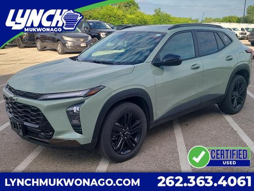 Green 2025 Chevrolet Trax ACTIV