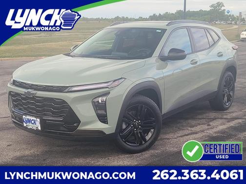Green 2025 Chevrolet Trax ACTIV
