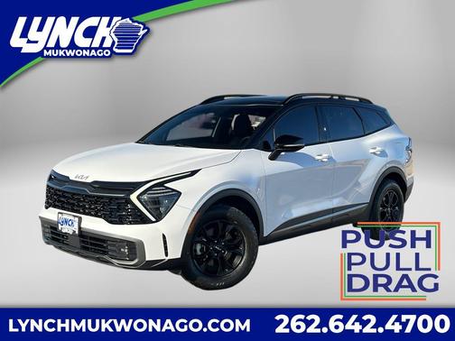 Glacier White Pearl 2024 Kia Sportage X-Pro