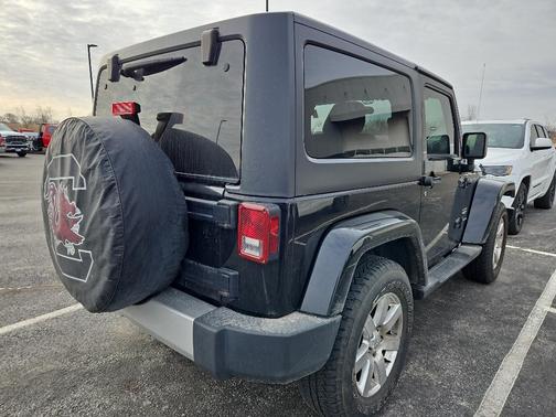 Black 2012 Jeep Wrangler Sahara