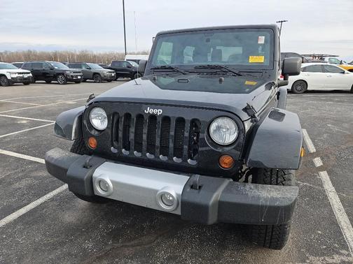 Black 2012 Jeep Wrangler Sahara