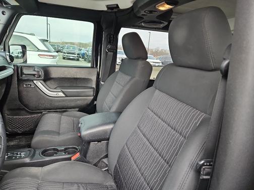 Black 2012 Jeep Wrangler Sahara