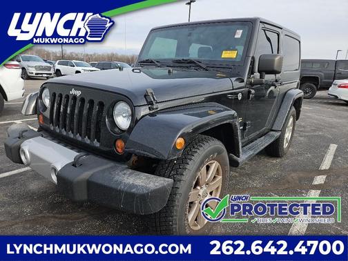 Black 2012 Jeep Wrangler Sahara