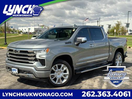 Sterling Gray Metallic 2025 Chevrolet Silverado 1500 High Country