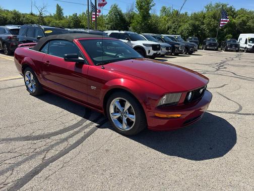 Dark Candy Apple Red Clearcoat 2008 Ford Mustang GT Premium
