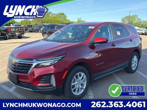 Radiant Red 2024 Chevrolet Equinox LT