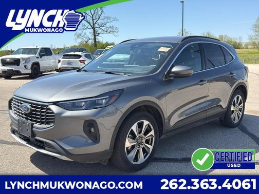 Gray Metallic 2025 Ford Escape Platinum