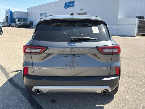 Gray Metallic 2025 Ford Escape Platinum