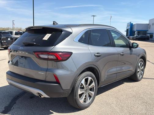 Gray Metallic 2025 Ford Escape Platinum