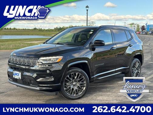 Diamond Black 2022 Jeep Compass Altitude