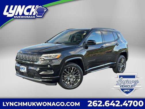 Diamond Black 2022 Jeep Compass Altitude