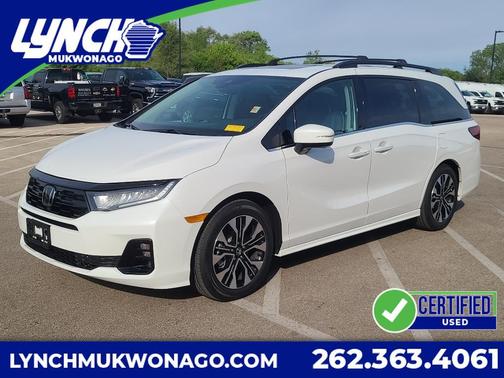 Platinum White Pearl 2026 Honda Odyssey Elite