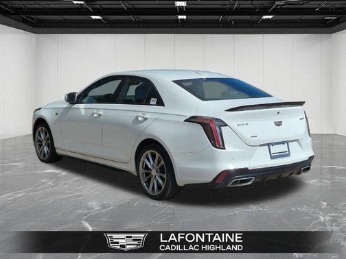 Summit White 2023 Cadillac CT4 Sport