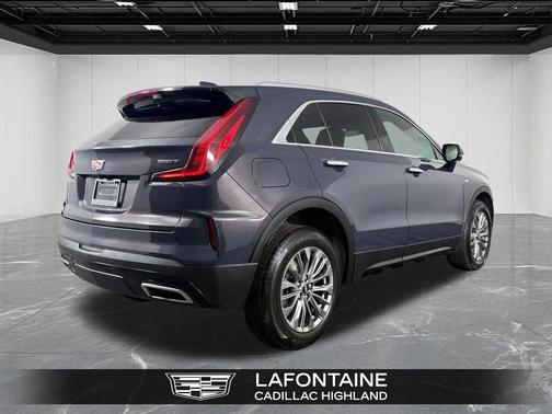 Midnight Sky Metallic 2025 Cadillac XT4 Premium Luxury