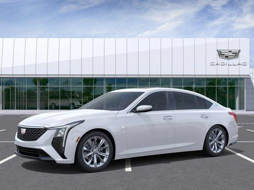 Summit White 2026 Cadillac CT5 Premium Luxury