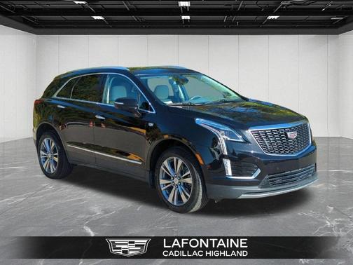 Stellar Black Metallic 2023 Cadillac XT5 Premium Luxury
