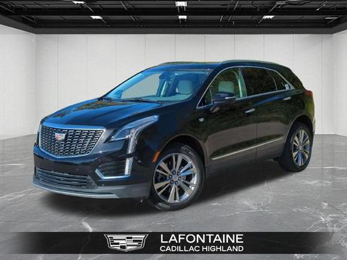 Stellar Black Metallic 2023 Cadillac XT5 Premium Luxury