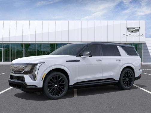 Vibrant White Tricoat 2026 Cadillac Escalade IQL Premium Sport