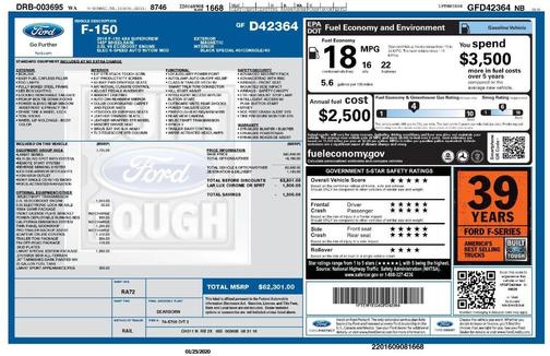 2016 Ford F-150 Lariat