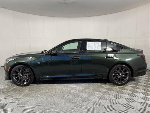 Evergreen Metallic 2020 Cadillac CT5 Sport RWD