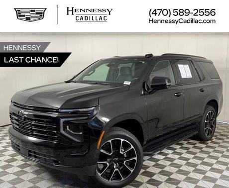 Black 2025 Chevrolet Tahoe 4WD RST