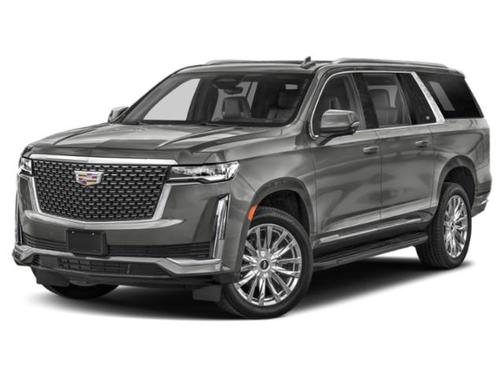 Satin Steel Metallic 2022 Cadillac Escalade ESV Premium Luxury