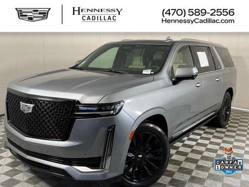 Argent Silver Metallic 2023 Cadillac Escalade ESV Premium Luxury