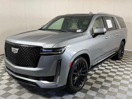 Argent Silver Metallic 2023 Cadillac Escalade ESV Premium Luxury