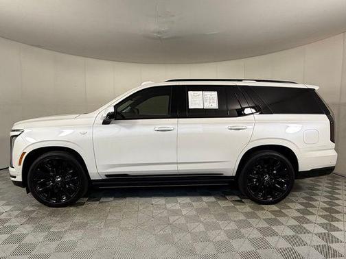 Crystal White Tricoat 2025 Cadillac Escalade Sport Platinum