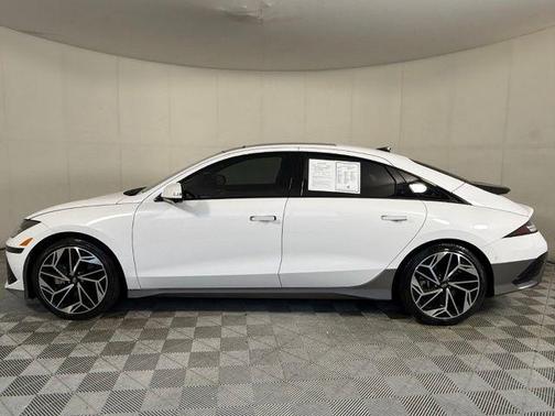 White 2024 Hyundai IONIQ 6 Limited