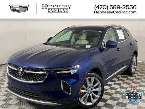 Sapphire Metallic 2023 Buick Envision Avenir FWD