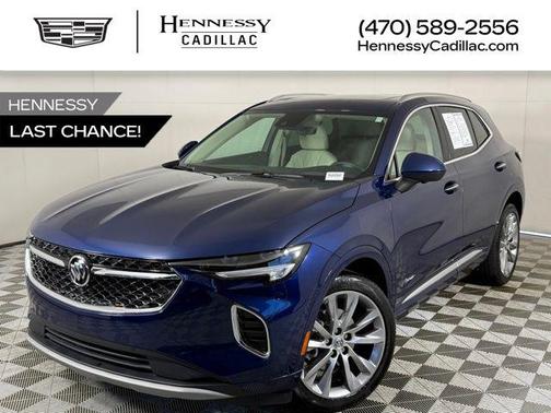 Sapphire Metallic 2023 Buick Envision Avenir FWD