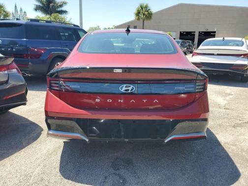 Ultimate Red 2026 Hyundai SONATA SEL