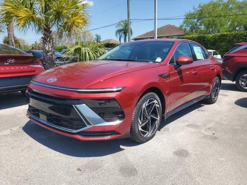 Ultimate Red 2026 Hyundai SONATA SEL