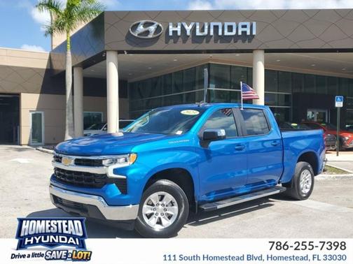 Glacier Blue Metallic 2023 Chevrolet Silverado 1500 LT