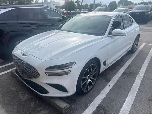 Alta White 2025 Genesis G70 2.5T RWD