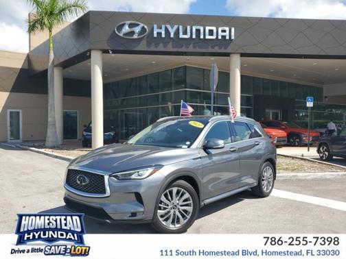 Graphite Shadow 2023 INFINITI QX50 LUXE AWD