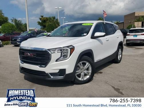Summit White 2024 GMC Terrain SLE