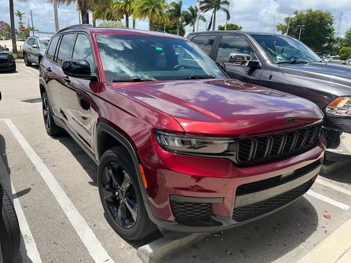 Velvet Red Pearlcoat 2023 Jeep Grand Cherokee L Altitude