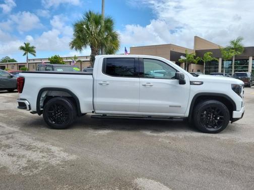 Summit White 2023 GMC Sierra 1500 Elevation