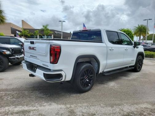 Summit White 2023 GMC Sierra 1500 Elevation