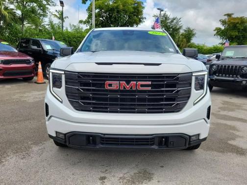 Summit White 2023 GMC Sierra 1500 Elevation