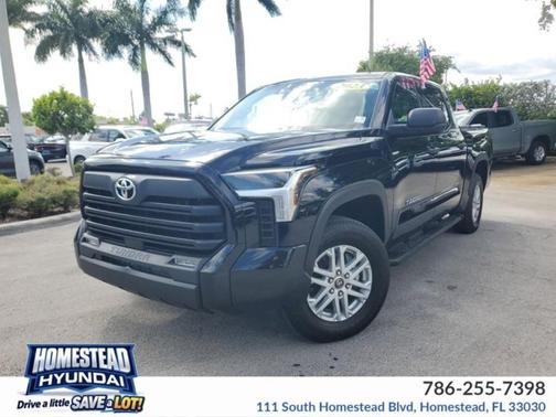 Midnight Black Metallic 2023 Toyota Tundra SR5