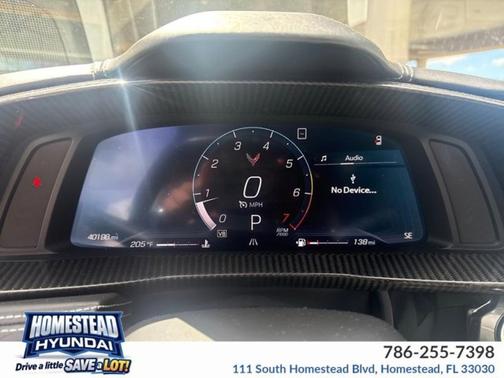 Arctic White 2020 Chevrolet Corvette Stingray w/3LT