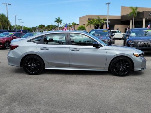 Platinum White Pearl 2026 Honda Civic Sport