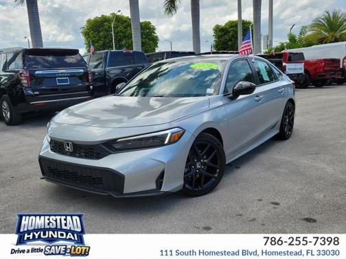 Platinum White Pearl 2026 Honda Civic Sport