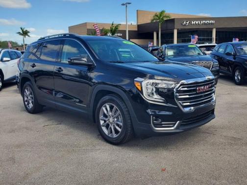 Ebony Twilight Metallic 2022 GMC Terrain SLT