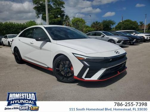 Atlas White 2026 Hyundai ELANTRA N Base