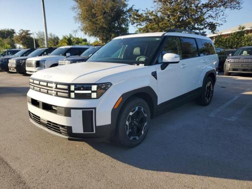 Serenity White 2026 Hyundai SANTA FE SEL 2.4