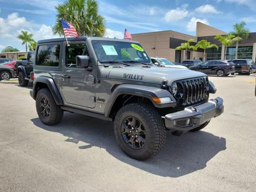 Sting-Gray Clearcoat 2023 Jeep Wrangler Willys